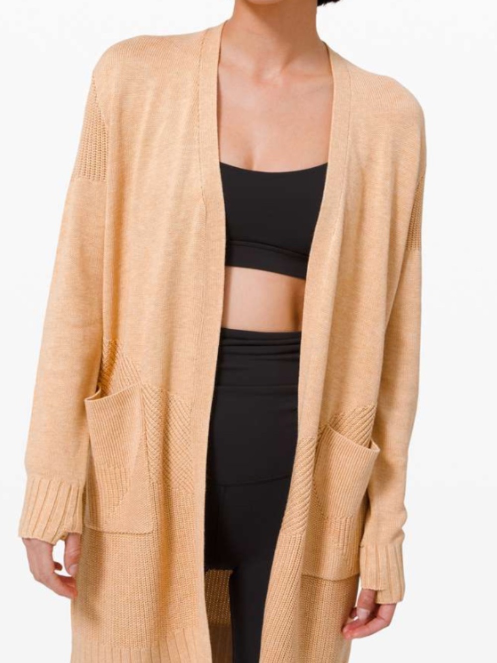 Lululemon Sincerely Yours Wrap Sweater (XL)